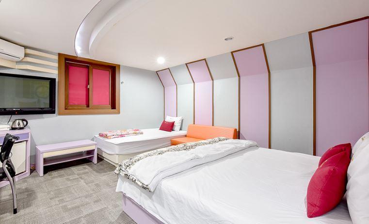 Motel Click 21 Busan Esterno foto
