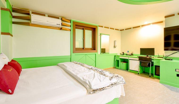 Motel Click 21 Busan Esterno foto