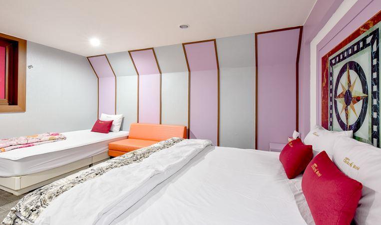 Motel Click 21 Busan Esterno foto