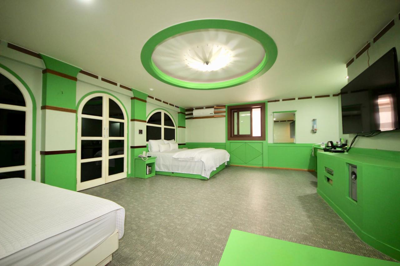 Motel Click 21 Busan Esterno foto